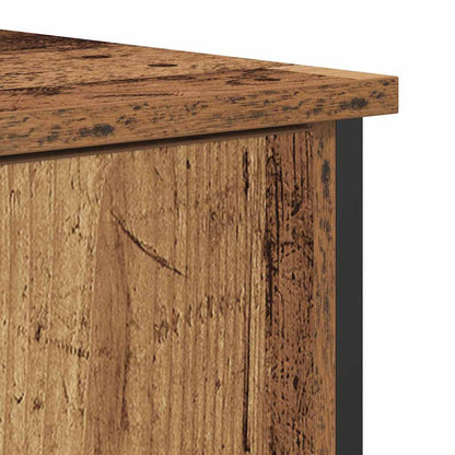 Skjenk Gammelt Tre 70x30x80 cm Støpt tre