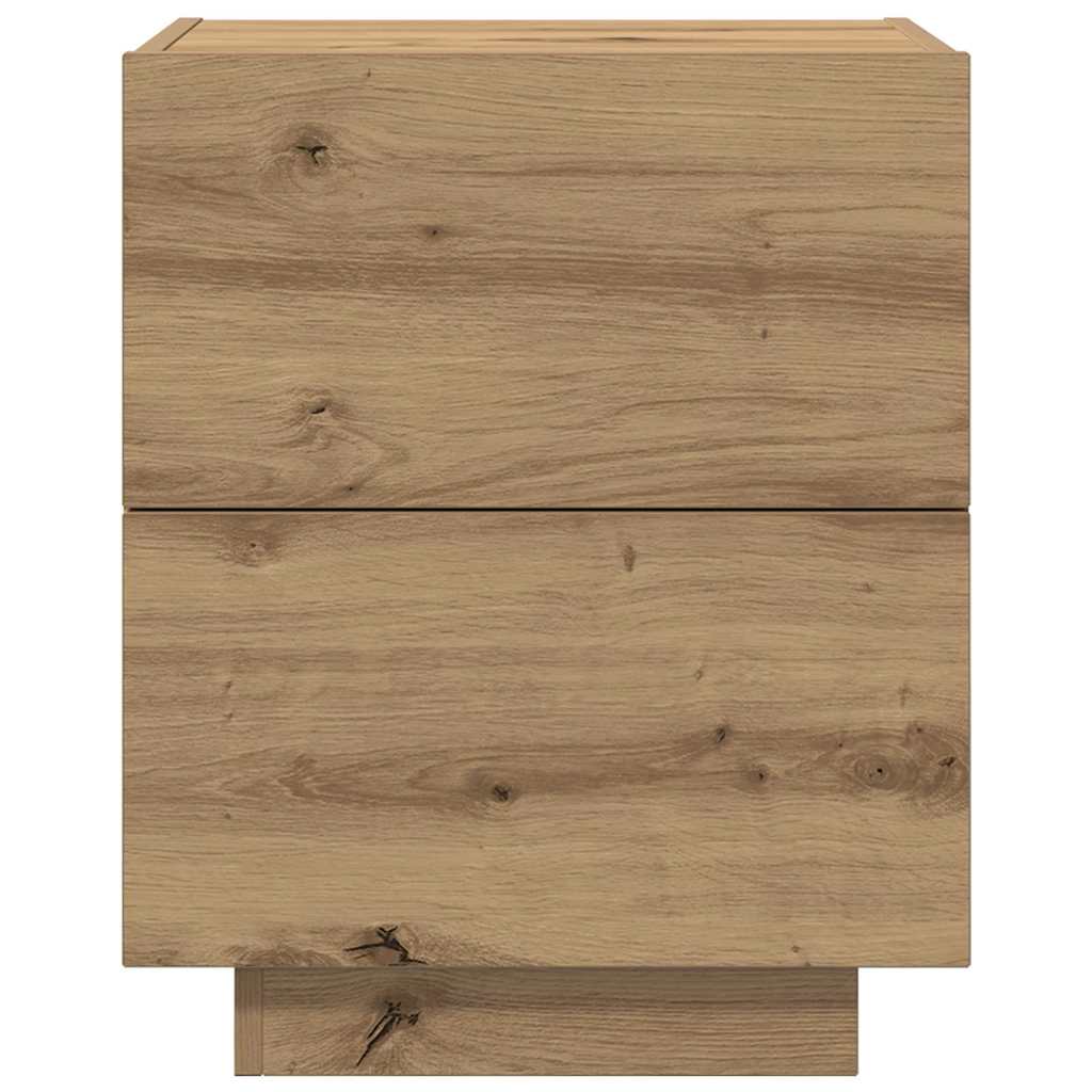 Nattbord Sengbord Artisan Eik med LED 45x40x55 cm