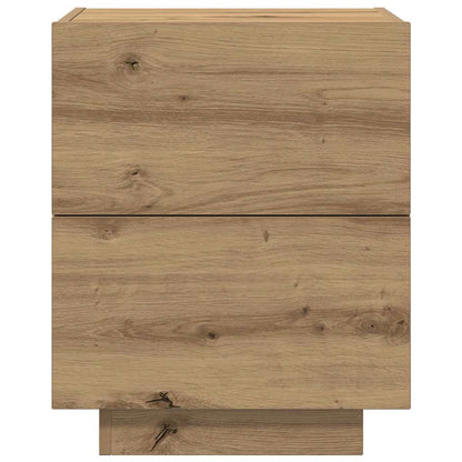 Nattbord Sengbord Artisan Eik med LED 45x40x55 cm