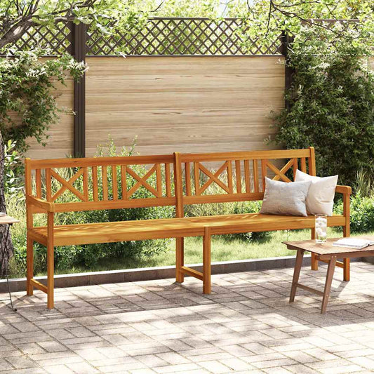 Hagebenk Tre Brun 220 x 56 x 90 cm Solid akasietre