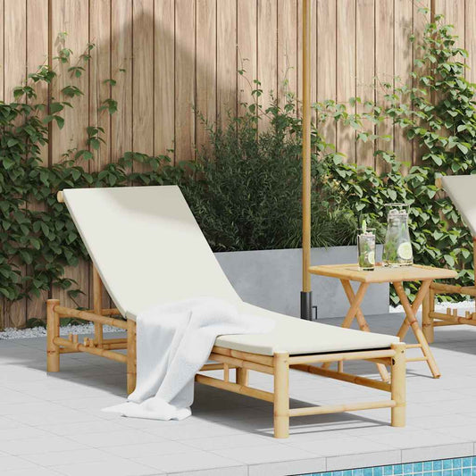 solseng Tre med puter 55x199x30 cm bambus