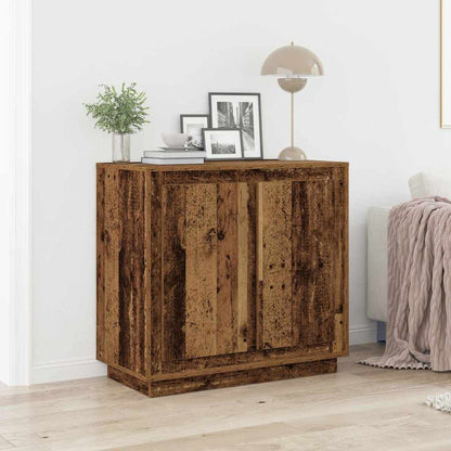 Skjenk Gammelt Tre 80x34x75 cm