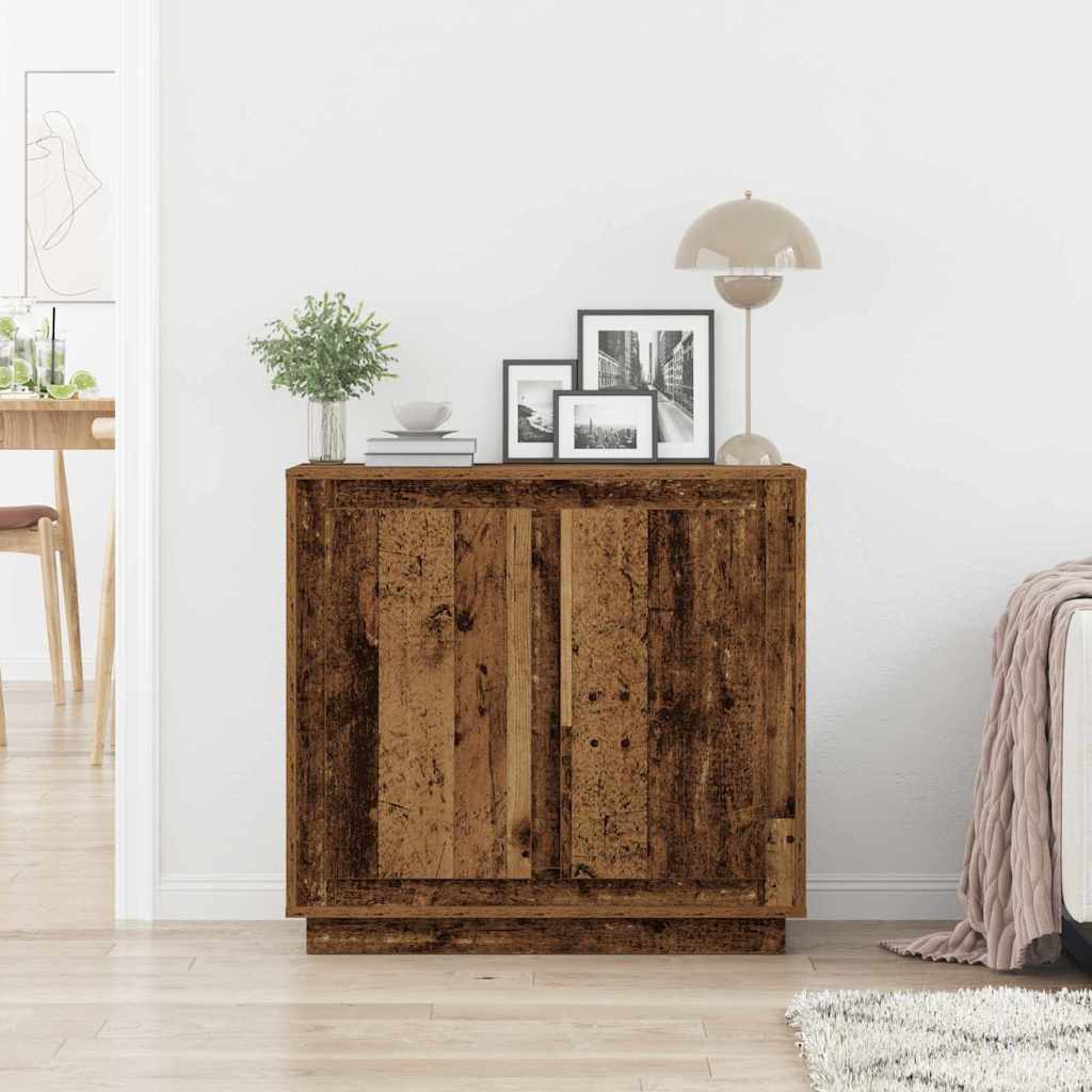 Skjenk Gammelt Tre 80x34x75 cm
