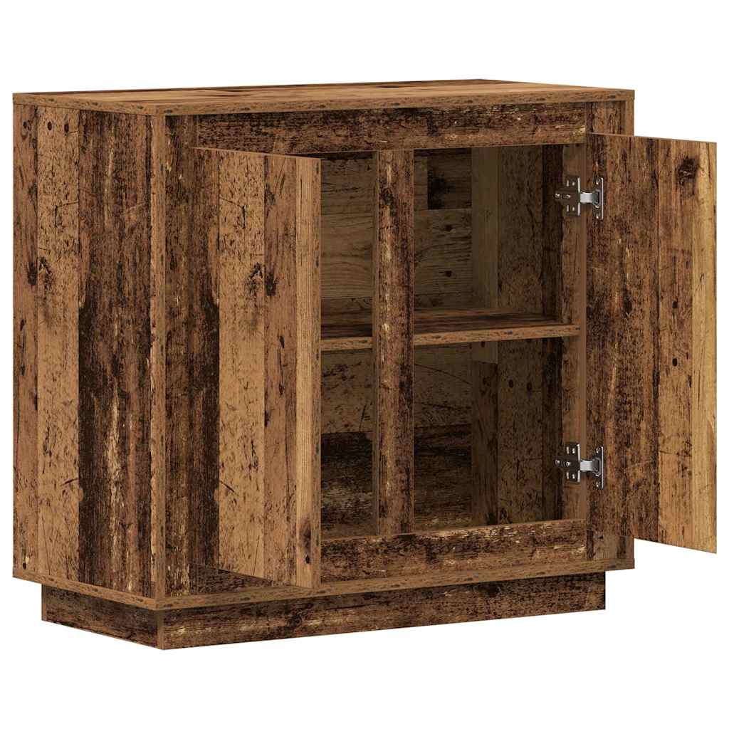Skjenk Gammelt Tre 80x34x75 cm