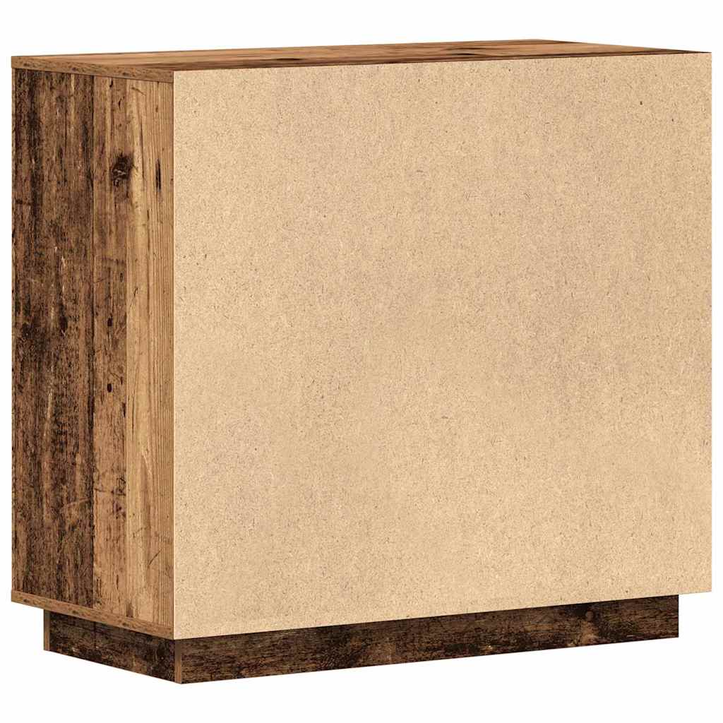 Skjenk Gammelt Tre 80x34x75 cm