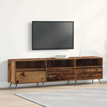 TV-Møbel Gammelt Tre TV-benk 150x30x44,5 cm