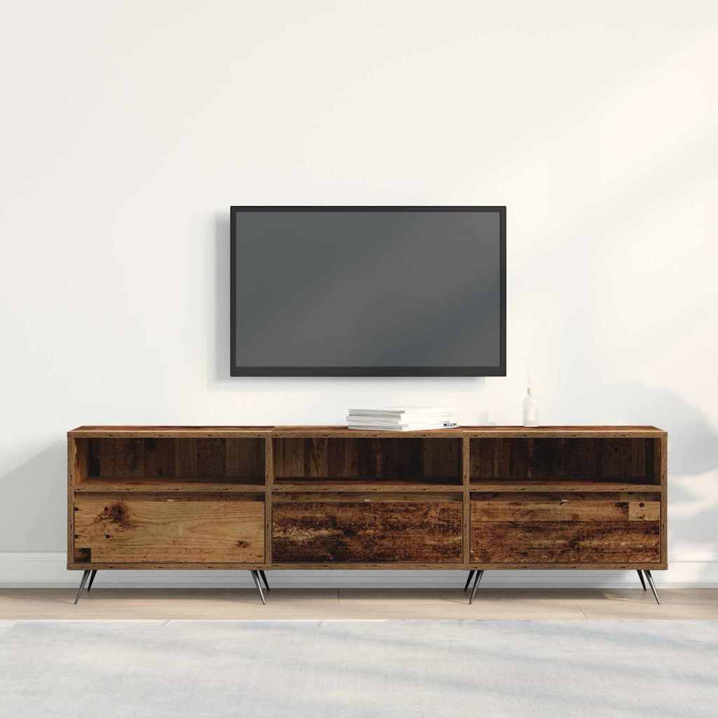 TV-Møbel Gammelt Tre TV-benk 150x30x44,5 cm