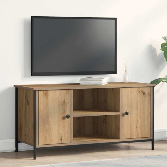 TV-Møbel Artisan Eik TV-benk i håndverkskvalitet Eiketre 100x40x50 cm