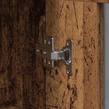 Veggskap Gammelt Tre 69,5 x 34 x 90 cm