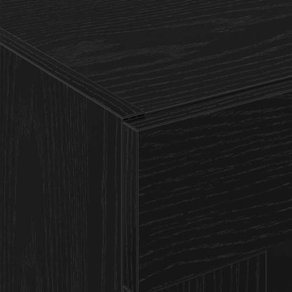 Veggskap Svart Eik 69,5 x 34 x 90 cm