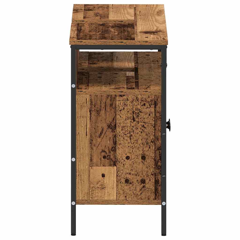 Badezimmer Vaskeskap Gammelt Tre 80x30x60 cm Teknisk Tre
