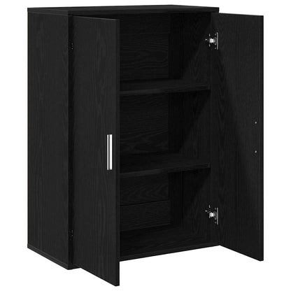 Skjenk Svart Eik 60x31x84 cm