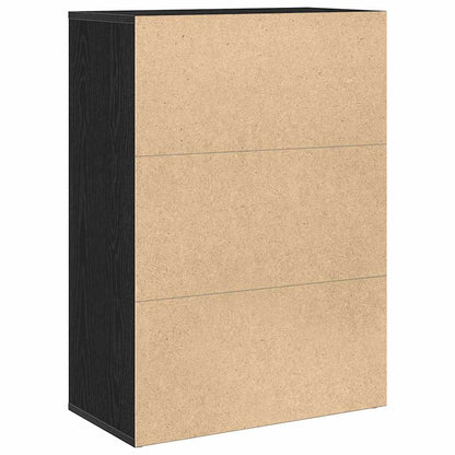 Skjenk Svart Eik 60x31x84 cm