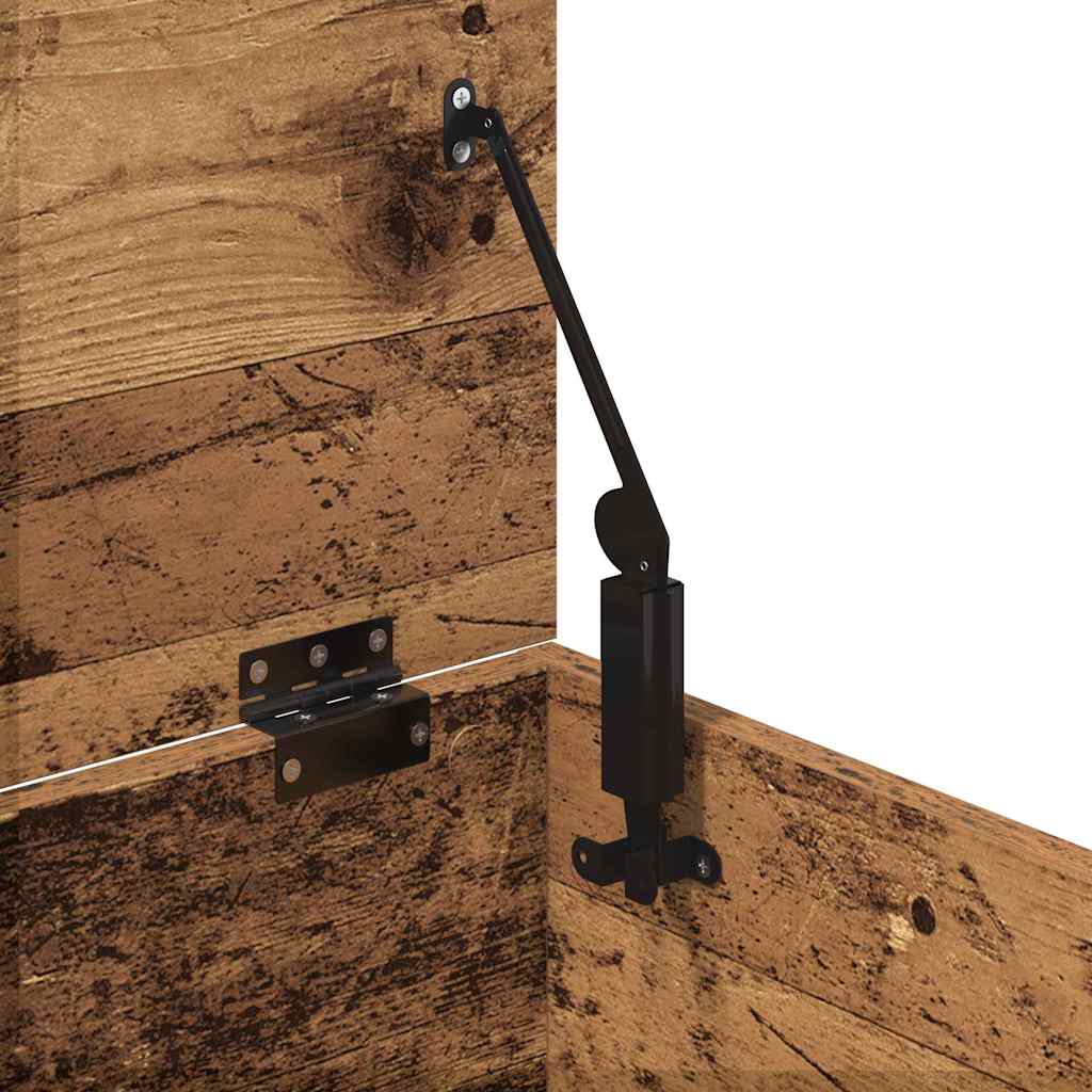 Oppbevaringskiste Gammelt Tre 60 x 42 x 46 cm