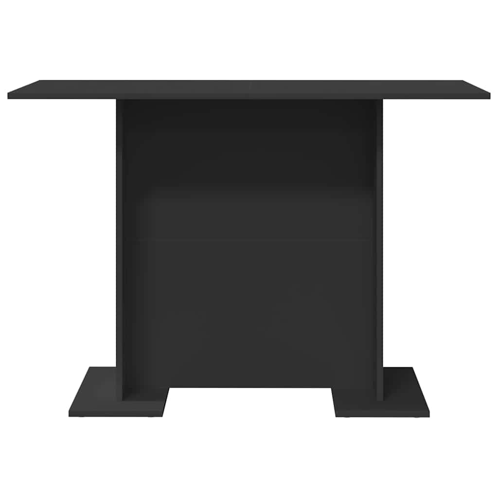 Spisebord Svart 100x60x75 cm Laget av kompositttre