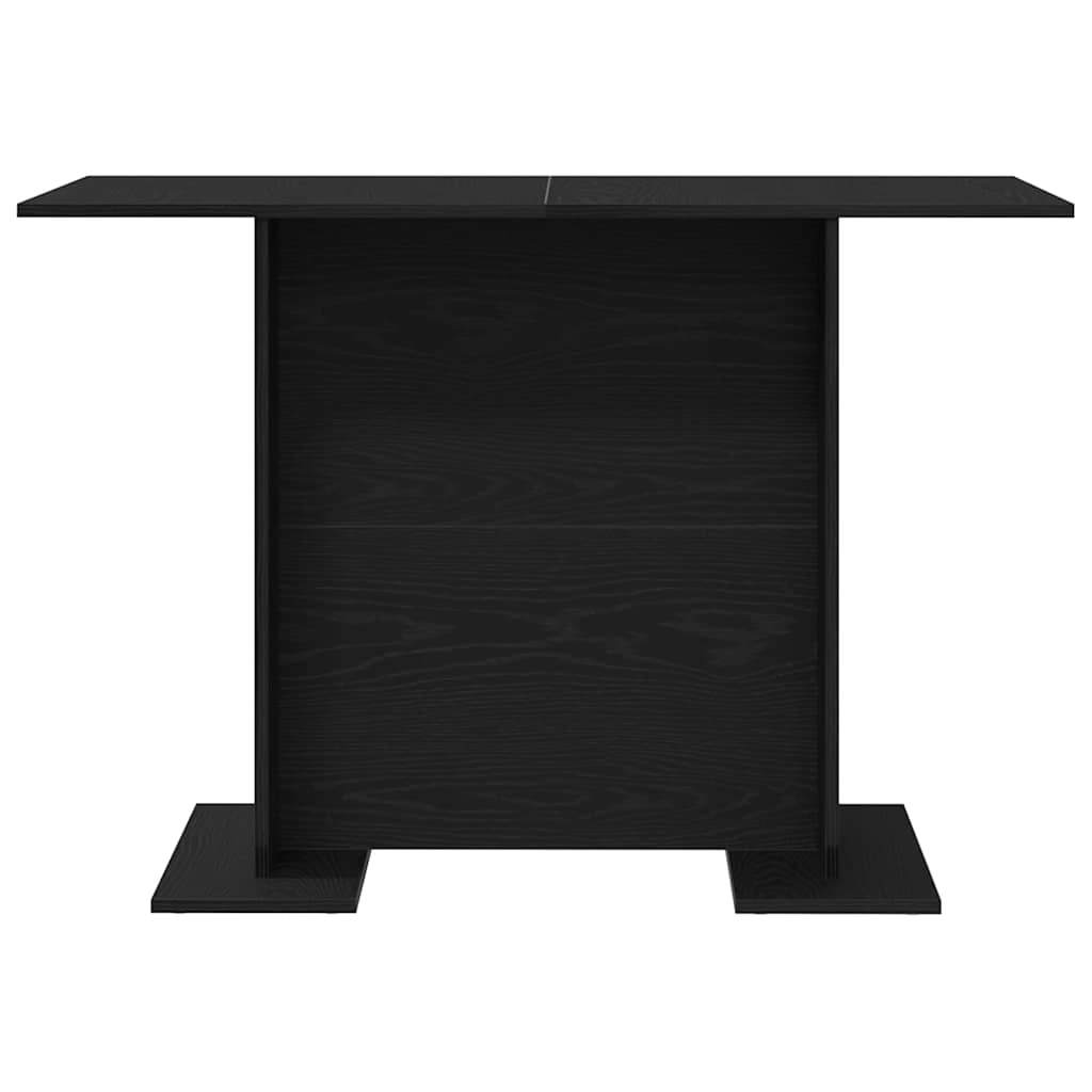 Spisebord Svart Eik 110x60x75 cm Konstruert Tre