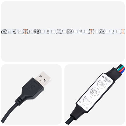 Badspeilskap med LED-lys Gammelt tre 80x37 cm