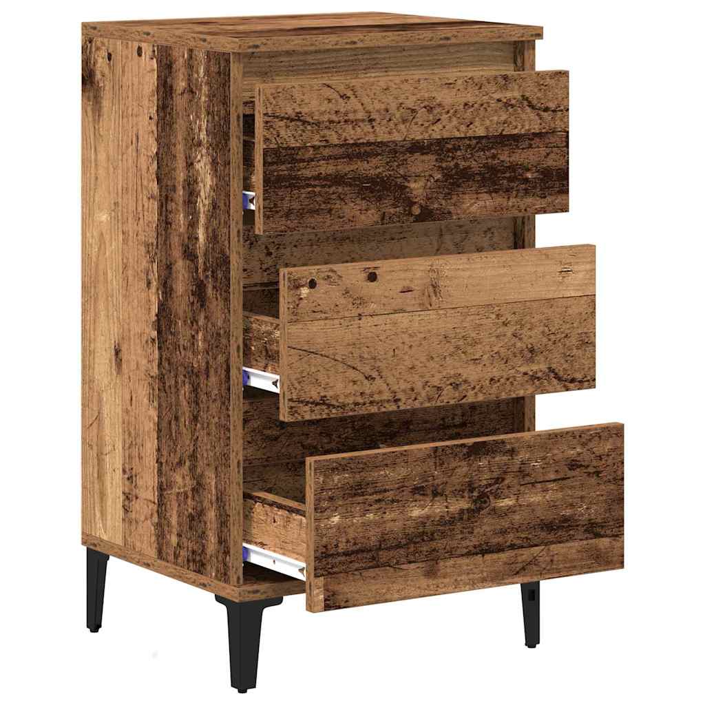 Nattbord Sengbord Gammelt Tre 40x35x70 cm
