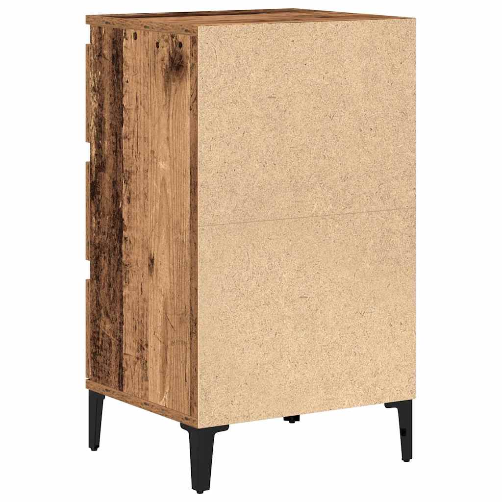 Nattbord Sengbord Gammelt Tre 40x35x70 cm