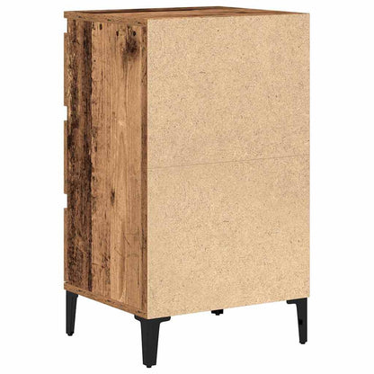 Nattbord Sengbord Gammelt Tre 40x35x70 cm