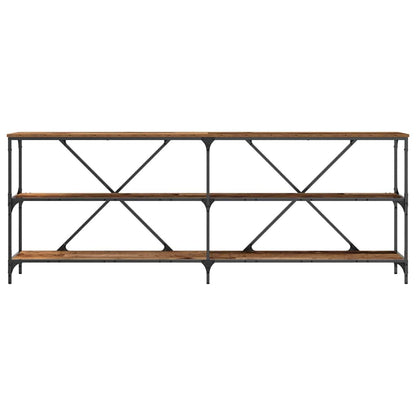 Avlastningsbord Konsollbord Gammelt Tre 200 x 30 x 75 cm