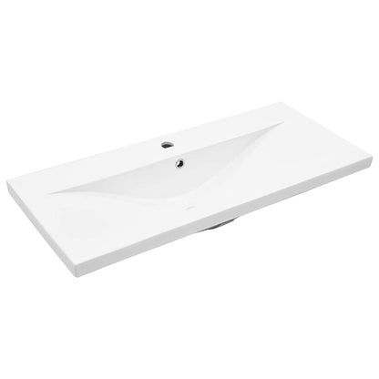 Servantskap Baderom Veggmontert Svart Eik 90 x 39 x 62 cm