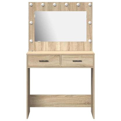Sminkebord Sonoma Eik 78,5 x 41 x 135 cm