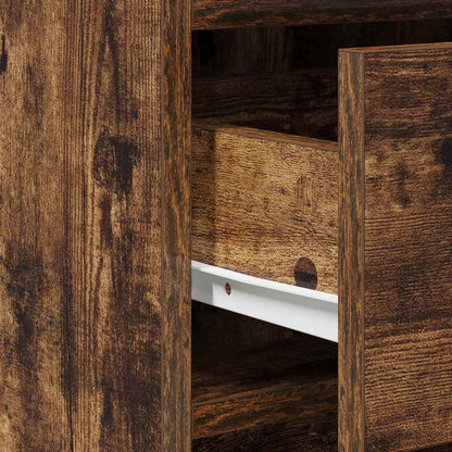 Skjenk Røkt Eik med skuff 40 x 41 x 75 cm