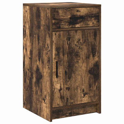 Skap Røkt Eik 40x41x75 cm Ingeniørtre