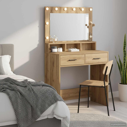 Sminkebord Artisan Eik 79 x 41 x 135 cm