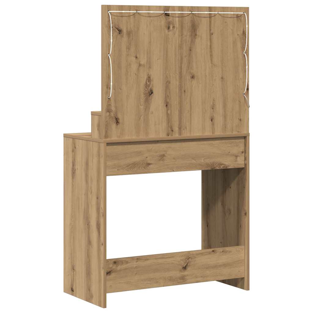 Sminkebord Artisan Eik 75,5 x 41 x 135 cm