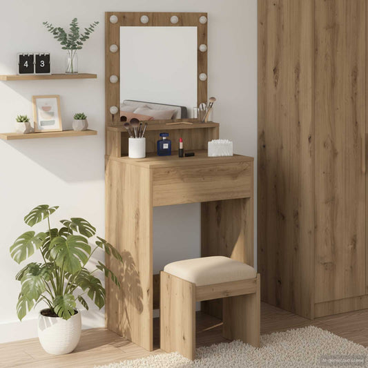 Sminkebord Artisan Eik 50 x 41 x 135 cm