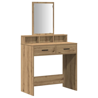 Sminkebord Artisan Eik skuffer 79x41x140 cm