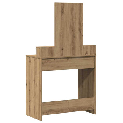 Sminkebord Artisan Eik skuffer 79x41x140 cm