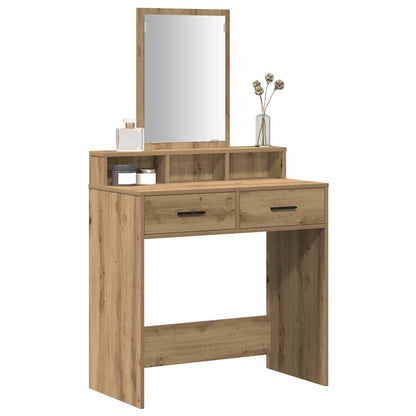 Sminkebord Artisan Eik skuffer 79x41x140 cm
