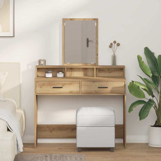 Sminkebord Artisan Eik 100 x 41 x 140 cm