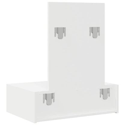 Sminkebord med skuff Hvit 60 x 40 x 70 cm