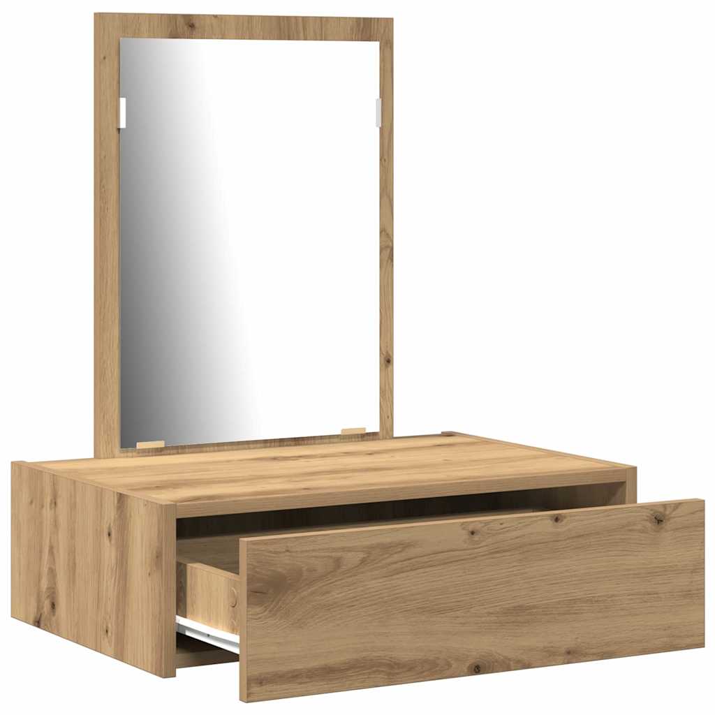 Sminkebord med skuff Brun 60 x 40 x 70 cm