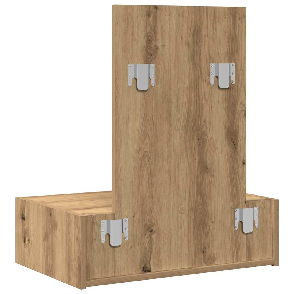 Sminkebord med skuff Brun 60 x 40 x 70 cm