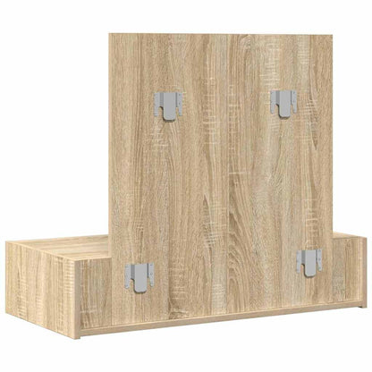 Sminkebord Sonoma Eik Vegghengt 83x40x70 cm