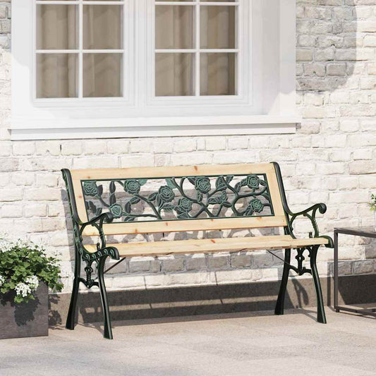 Hagebenk Tre med pute Brun 116 x 54 x 73 cm tre