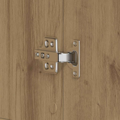 Skoskap Skohylle Skobenk Artisan Eik med hylle 80 x 39 x 178 cm