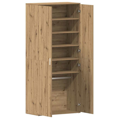 Skoskap Skohylle Skobenk Artisan Eik med hylle 80 x 39 x 178 cm