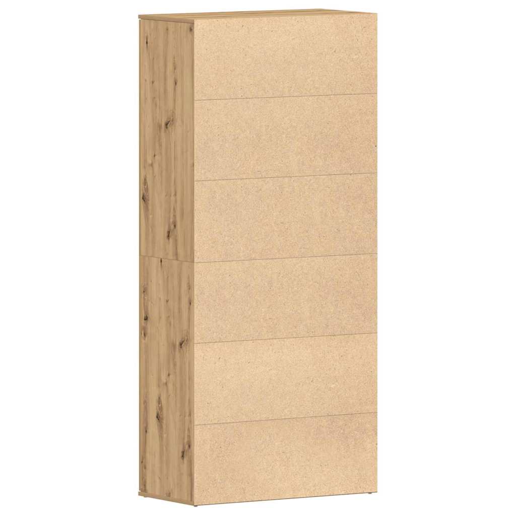 Skoskap Skohylle Skobenk Artisan Eik med hylle 80 x 39 x 178 cm