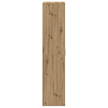 Skoskap Skohylle Skobenk Artisan Eik med hylle 80 x 39 x 178 cm