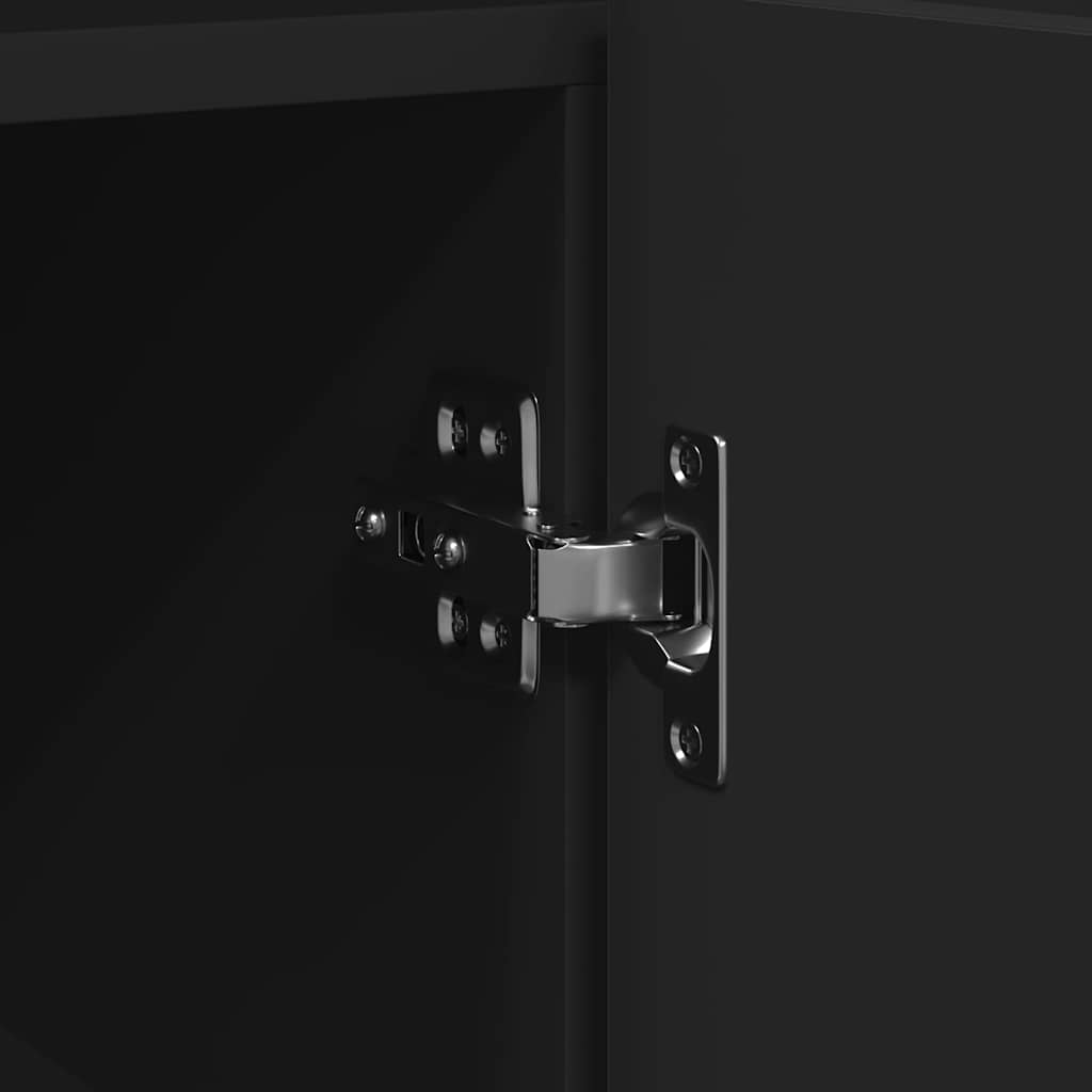 Skjenk Svart 116 x 30 x 75 cm