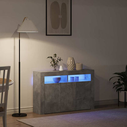 Skjenk Betonggrå 116 x 30 x 75 cm