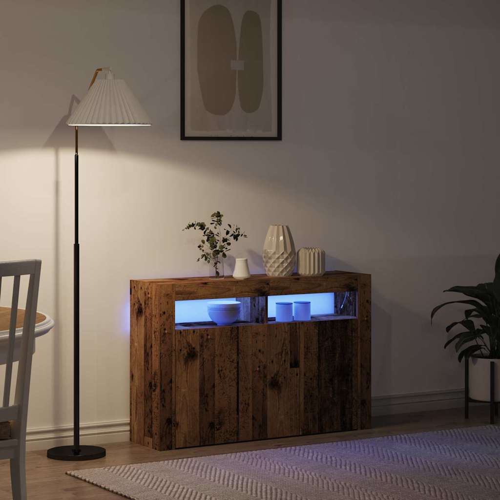 Skjenk Gammelt Tre 116 x 30 x 75 cm