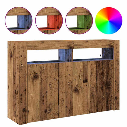 Skjenk Gammelt Tre 116 x 30 x 75 cm