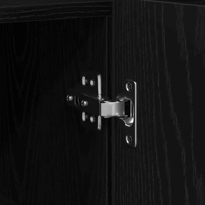 Skjenk Svart Eik 116 x 30 x 75 cm